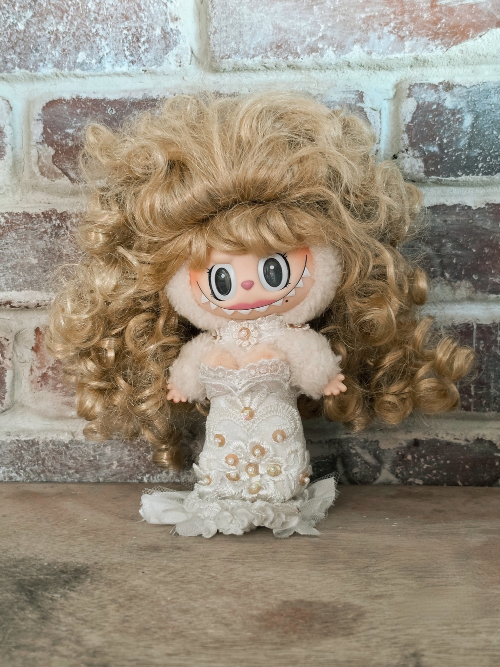 Pop Mart Dolly Parton Custom Labubu